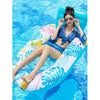 Poltrona Lounge Gonfiabile Galleggiante Con Portabicchieri Piscina 170x110cm 628534