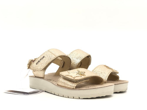 GEOX Sandalo Bambina Costarei Gold