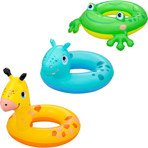 Ciambella Salvagente Lil' Pal Gonfiabile Per Bambini +3-6 Anni Animali Assortiti 36464