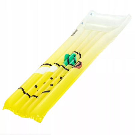 Materassino Gonfiabile Galleggiante Piscina Grafica Con Limone 183 X 69 Cm 44122