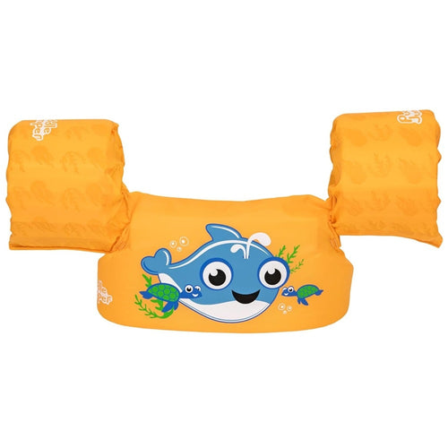 Gilet Salvagente Per Bambini Con Design Balena Giubbotto Galleggiante Con Braccioli 90135