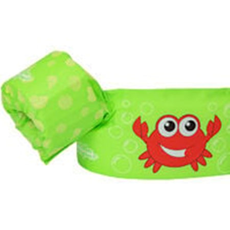 GILET SALVAGENTE PER BAMBINI DESIGN GRANCHIO GIUBBOTTO GALLEGGIANTE CON BRACCIOLI 90137