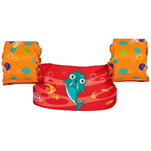 Gilet Salvagente Per Bambini Design Tricheco Giubbotto Galleggiante Con Braccioli 90139
