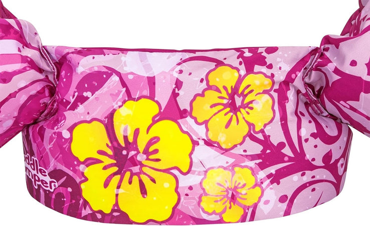Gilet Salvagente Per Bambini Fiori Tropicali Giubbotto Galleggiante Con Braccioli 90144