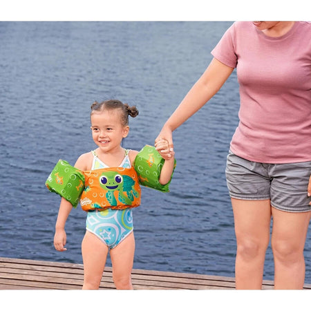 Gilet Salvagente Per Bambini Tartaruga Marina Giubbotto Galleggiante Con Braccioli 90145