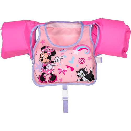 Giubbotto Giubbetto Salvagente Gilet Nuoto Swim Pal Minnie Per Bambine 3-6 Anni 9101a
