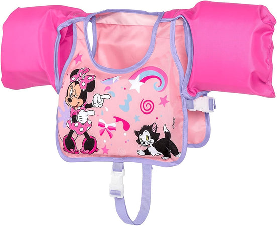 Giubbotto Giubbetto Salvagente Gilet Nuoto Swim Pal Minnie Per Bambine 3-6 Anni 9101a