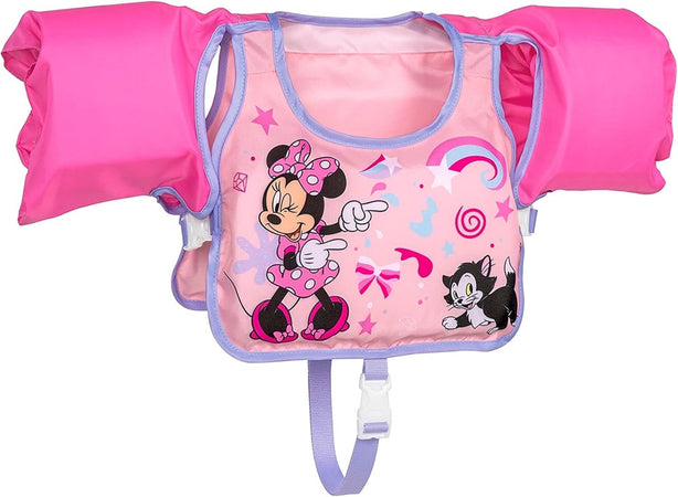 Giubbotto Giubbetto Salvagente Gilet Nuoto Swim Pal Minnie Per Bambine 3-6 Anni 9101a
