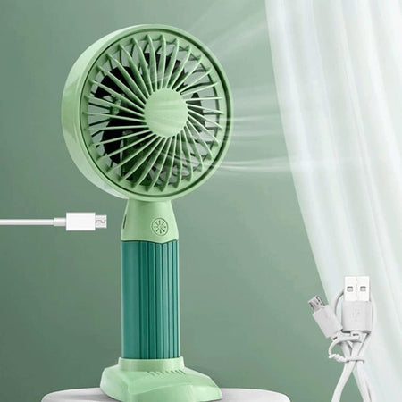 Mini Ventilatore Usb 3 Velocità Regolabile Portatile Piccola Tascabile Viaggi Ufficio