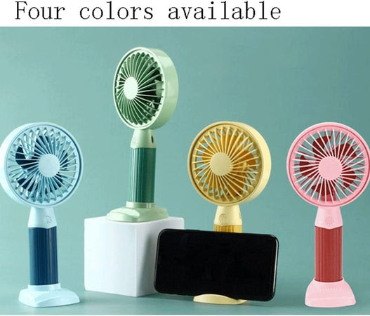 Mini Ventilatore Usb 3 Velocità Regolabile Portatile Piccola Tascabile Viaggi Ufficio