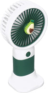 Mini Ventilatore A Mano Batteria Ricaricabile Usb Portatile Tascabile Viaggio Con Base