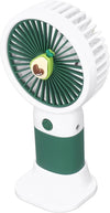 Mini Ventilatore A Mano Batteria Ricaricabile Usb Portatile Tascabile Viaggio Con Base