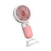 Mini Ventilatore A Mano Batteria Ricaricabile Usb Portatile Tascabile Viaggio Con Base