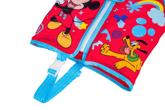 Gilet Cuscinetti In Schiuma Salvagente Giubbotto Mickey Trainer Bambini 1-3 Anni 9101d
