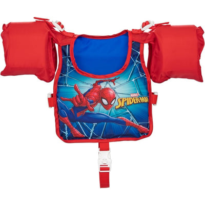 Giubbetto Giubbotto Braccioli Spiderman Bambini 3-6 Anni Galleggiante Salvagente 98795