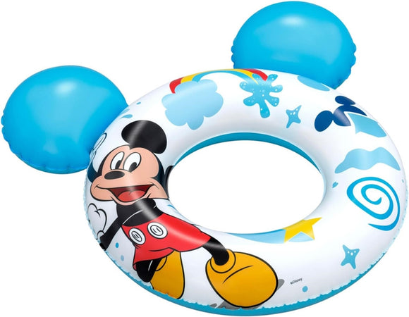 Salvagente Gonfiabile Splash Pal Mickey&friends 65 Cm Con Orecchie Topolino 9102k