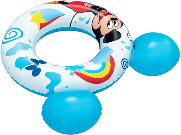 Salvagente Gonfiabile Splash Pal Mickey&friends 65 Cm Con Orecchie Topolino 9102k