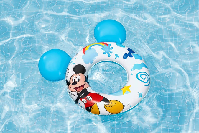 Salvagente Gonfiabile Splash Pal Mickey&friends 65 Cm Con Orecchie Topolino 9102k