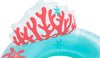 Poltrona Salvagente Gonfiabile Con Maniglie Portabicchiere Schienale Design Corallo 43730