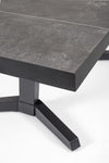 Tavolo allungabile Robert struttura in alluminio, piano in ceramica da 143/183 x 88 cm