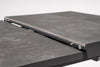 Tavolo allungabile Robert struttura in alluminio, piano in ceramica da 143/183 x 88 cm