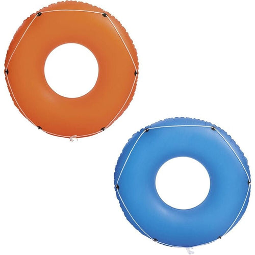 Ciambella Salvagente Gonfiabile Galleggiante Con Corda Summer Blast Da 119 Cm 36120