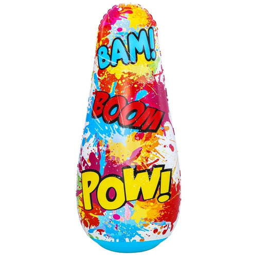 Pungiball Sempreimpiedi Sacco Boxe Comic Blast Design Fumetti 48x46x119cm Bambini 52630
