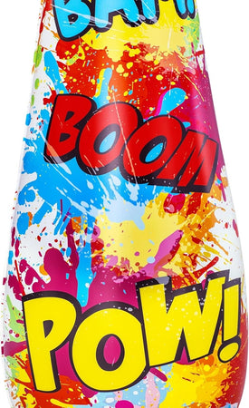 Pungiball Sempreimpiedi Sacco Boxe Comic Blast Design Fumetti 48x46x119cm Bambini 52630