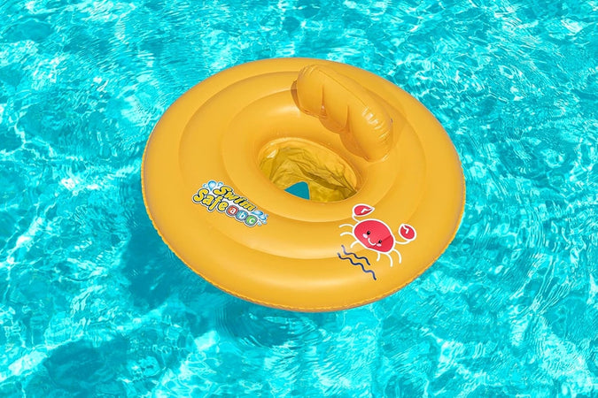 Salvagente Gonfiabile Galleggiante A Mutantina Per Bambini Rotondo 69cm Swim Safe 32096