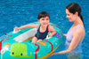 Canotto Canottino Gonfiabile Per Bambini Balena Pesci Granchio Felice 119x79cm 34009