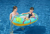 Canotto Canottino Gonfiabile Per Bambini Balena Pesci Granchio Felice 119x79cm 34009