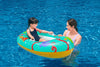 Canotto Canottino Gonfiabile Per Bambini Balena Pesci Granchio Felice 119x79cm 34009