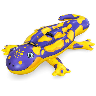 Cavalcabile Gonfiabile Forma Salamandra Galleggiante 191 X 119 Cm Con Maniglie 41502