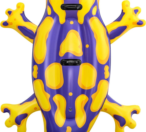 Cavalcabile Gonfiabile Forma Salamandra Galleggiante 191 X 119 Cm Con Maniglie 41502
