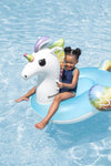 Cavalcabile Unicorno Fantasy Galleggiante Gonfiabile Piscina Spiaggia Con Maniglie 41114