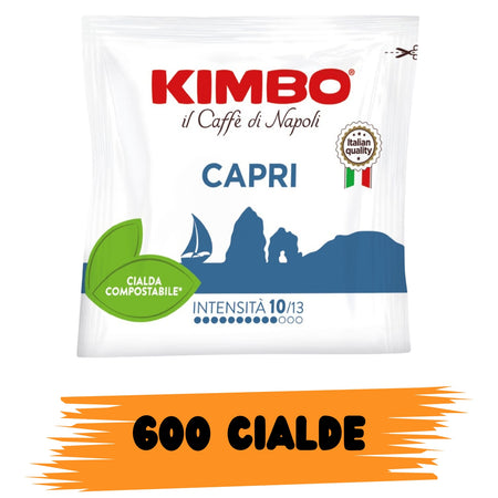 50 150 300 600 900 1200 1500 Cialde Caffè KIMBO - Miscele: Pompei / Capri