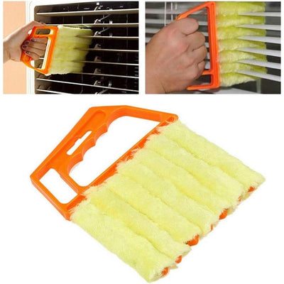 Spazzola Per Pulizia Persiane 7 Lamelle In Microfibra Lavabile Per Tende Condizionatori