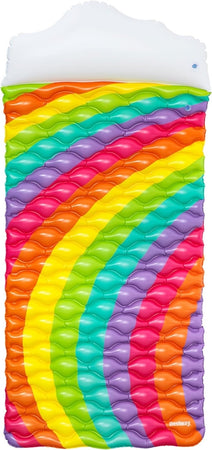 Materassino Arrotolabile Fashion Rainbow Dreams Arcobaleno Con Cuscino Forma Nuvola 44107