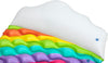 Materassino Arrotolabile Fashion Rainbow Dreams Arcobaleno Con Cuscino Forma Nuvola 44107