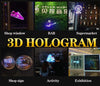 Proiettore Di Ologramma 3d 42cm Proiezione Olografica Tridimensionale Per Android Wifi