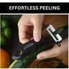 Set Di Coltelli Rivestiti In Marmo Con Manici Ergonomici Antiscivolo 6 Pezzi Nero