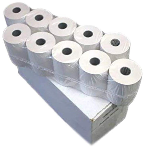 Kit 10 Pz Rotoli Di Carta Termica Da 57x20 Mm Adatti Per Macchine Da 57x20 Mm F.12