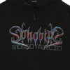 PHOBIA Felpa Leggera Cappuccio Uomo Holographic Print Hoodie X Mondo Marcio Black da uomo