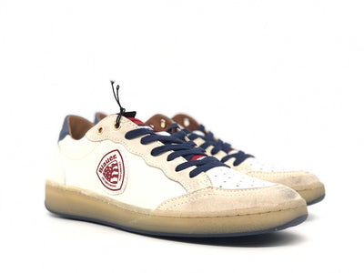 BLAUER Sneaker Uomo Murray04 White/ Red/ Navy