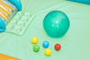 Play Center Piscina Gonfiabile Retro Groove Per Bambini 193x152x74cm Giardino 53164