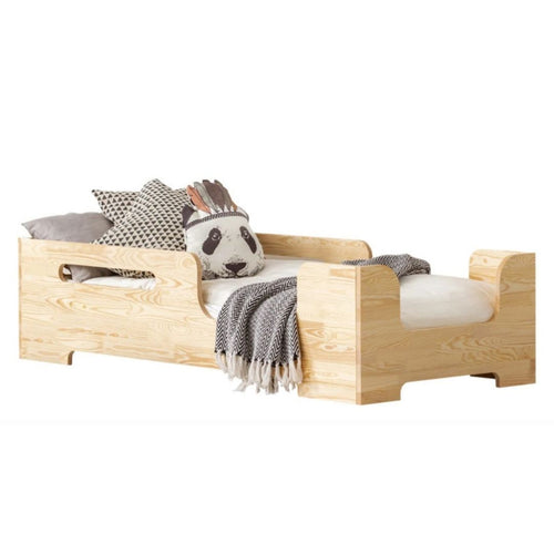 Lettino Montessori BOBBY beige 180 x 90 cm