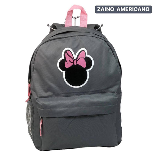 ZAINO SCUOLA AMERICANO MINNIE BORSA VIAGGIO TEMPO LIBERO