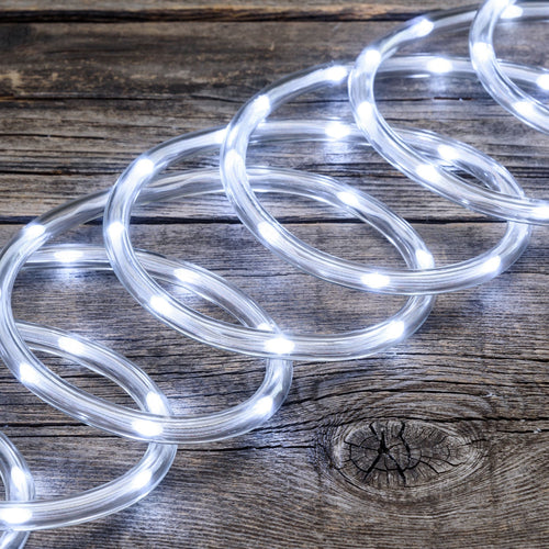 Tubo luminoso gocce led Ø10 mm per addobbi e decorazioni natalizie