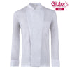 Giacca Cuoco Vincent Bianco Tessuto No Stiro Traspirante Antibatterico Giacca Chef Tencel Bianca