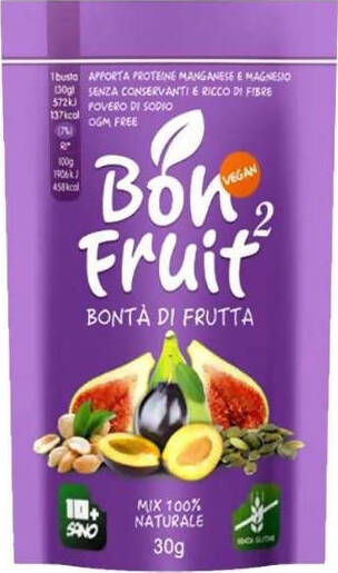 20x Bonfruit Mix 2 Valisi Senza Glutine 30 Gr, Confezione 20 Pz Viola Frutta Secca Alimentari e cura della casa/Preparati da cucina e da forno/Frutta secca noci e semi/Frutta secca/Frutta secca mista Non solo alimenti - Albano Laziale, Commerciovirtuoso.it